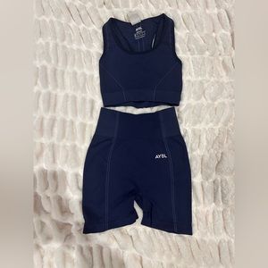 Aybl navy blue set